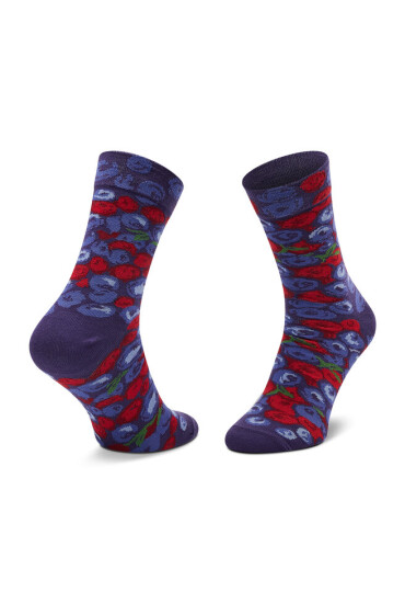 Rainbow Socks Комплект 2 чифта дълги чорапи мъжки Jar Socks Strawberries And Blueberries Цветен - Mera.bg