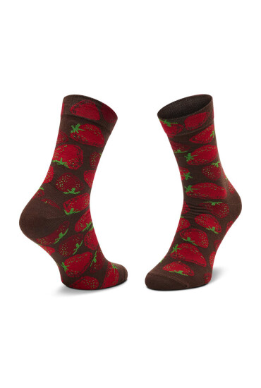 Rainbow Socks Комплект 2 чифта дълги чорапи мъжки Jar Socks Strawberries And Blueberries Цветен - Mera.bg