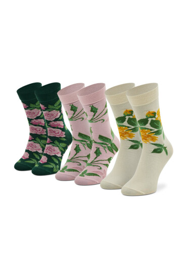Rainbow Socks Комплект 3 чифта дълги чорапи дамски - Mera.bg