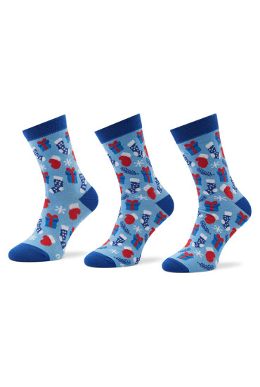 Rainbow Socks Комплект 3 чифта дълги чорапи мъжки - Mera.bg