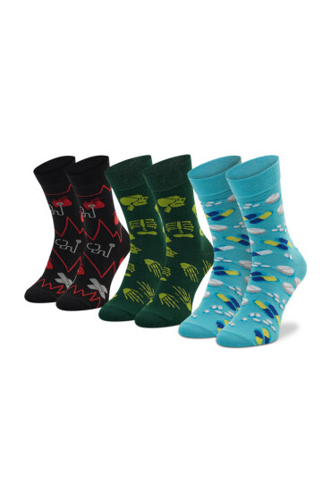 Rainbow Socks Комплект 3 чифта дълги чорапи мъжки - Mera.bg