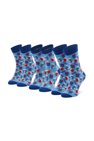Rainbow Socks Комплект 3 чифта дълги чорапи мъжки - Mera.bg