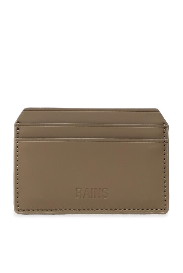 Rains Калъф за кредитни карти Card Holder 16240 Каки - Mera.bg