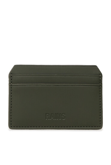 Rains Калъф за кредитни карти Card Holder 16240 Зелен - Mera.bg