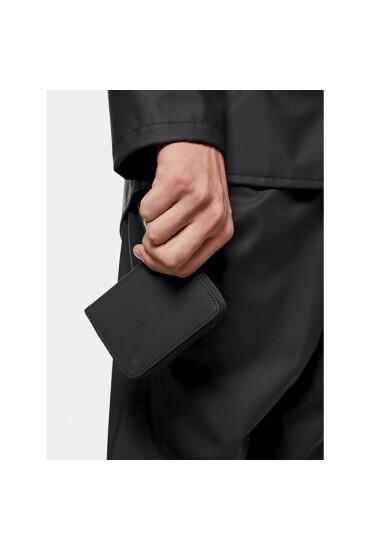 Rains Малък мъжки портфейл Wallet Mini W1 16650 Black - Mera.bg