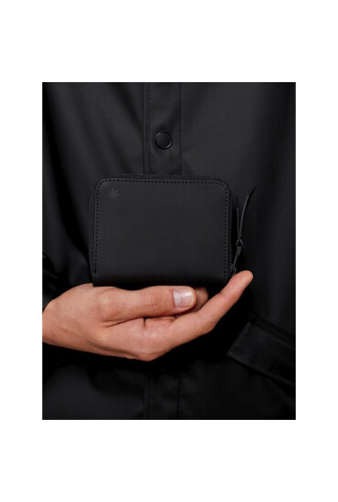 Rains Малък мъжки портфейл Wallet Mini W1 16650 Black - Mera.bg