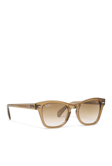Ray-Ban Слънчеви очила 0RB0707S 664051 Transparent Light Brown/Clear Gradient Brown - Mera.bg
