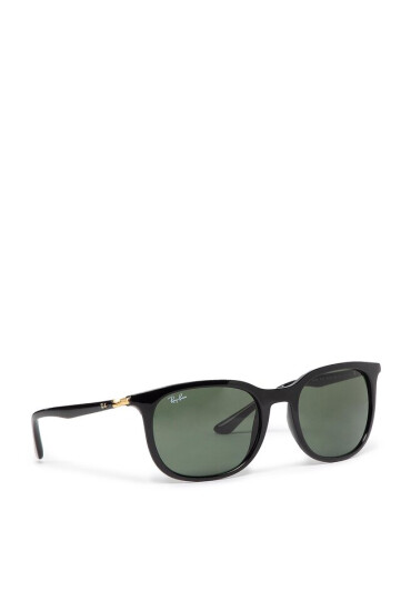 Ray-Ban Слънчеви очила 0RB4386 601/31 Black/Green - Mera.bg