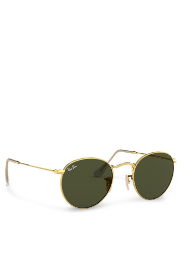 Ray-Ban Слънчеви очила Round Metal 0RB3447 001 Златист - Mera.bg