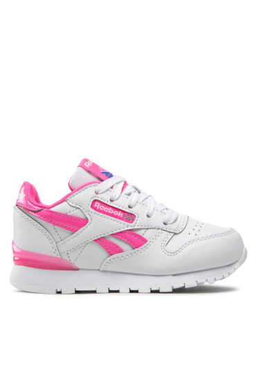 Reebok Classic Обувки Leather Step N Fl GV8643 Ftwwht/Ftwwht/Atopnk - Mera.bg