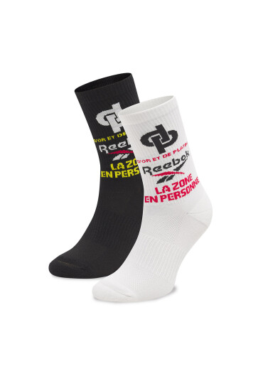 Reebok Дълги чорапи Jul Crew Sock HI3894 Черен - Mera.bg