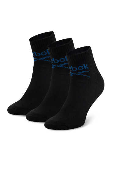 Reebok Дълги чорапи R0255-SS24 (3-pack) Черен - Mera.bg