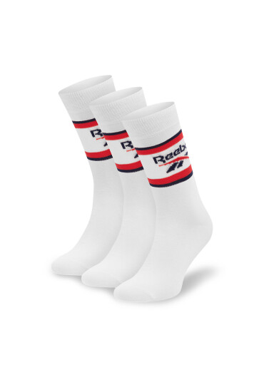 Reebok Дълги чорапи R0369-SS24 (3-pack) Бял - Mera.bg