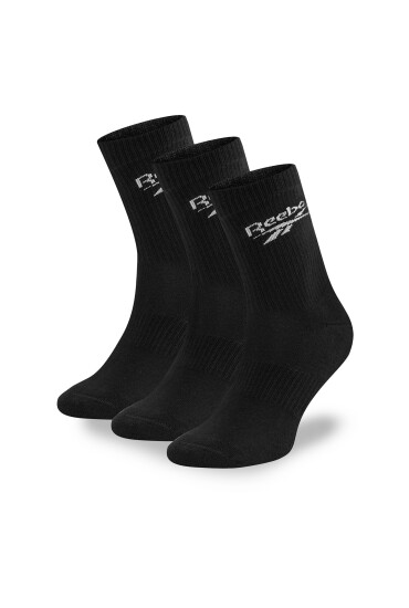 Reebok Дълги чорапи R0452-SS24 (3-pack) Черен - Mera.bg