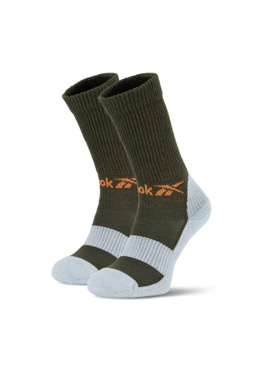 Reebok Дълги чорапи R0552-SS24 (1-pack) Каки - Mera.bg