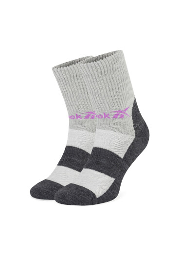 Reebok Дълги чорапи R0552-SS24 (1-pack) Сив - Mera.bg