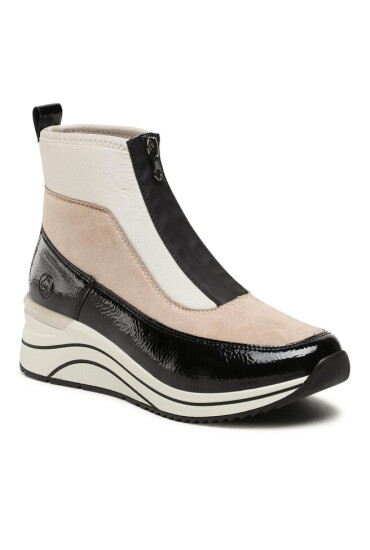 Remonte Боти D0T71-60 Black / Jute / Perlcreme 60 - Mera.bg
