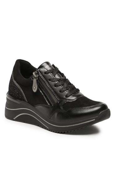 Remonte Сникърси D0T01-01 Schwarz / Schwarz / Altsilber / Schwarz / Gunmetal 01 - Mera.bg