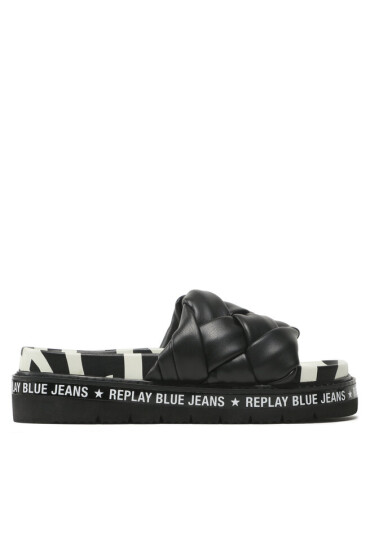 Replay Чехли Muddy Braid S GWF81 .000.C0028S Black 0003 - Mera.bg
