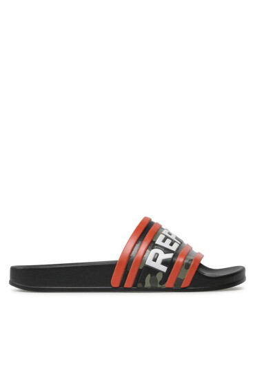 Replay Чехли Up Stripe GMF1A .000.C0039S Combo Green 2138 - Mera.bg