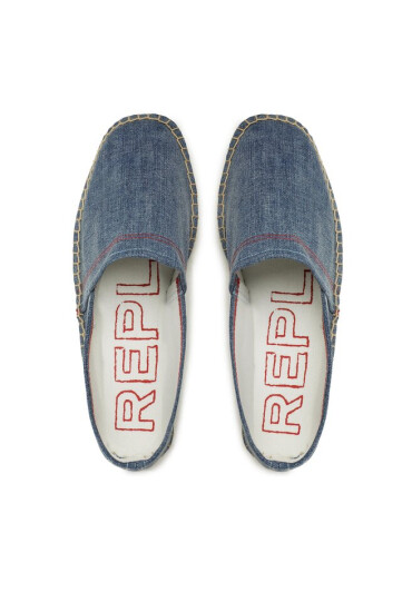 Replay Еспадрили Cabo Print GMF16 .000.C0053T Denim 0220 - Mera.bg