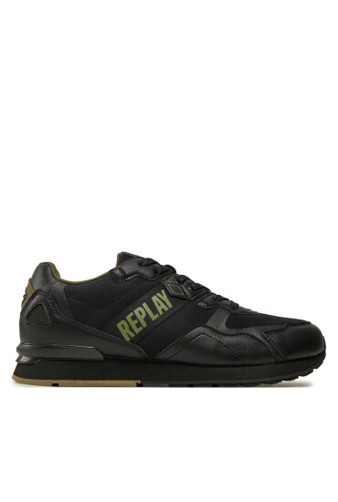 REPLAY Сникърси Adrien Game 4 Lace-Up GMS1D.000.C0055T Черен - Mera.bg
