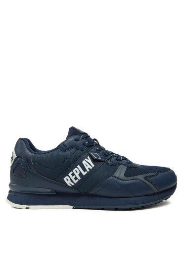 REPLAY Сникърси Adrien Game 4 Lace-Up GMS1D.000.C0055T Тъмносин - Mera.bg