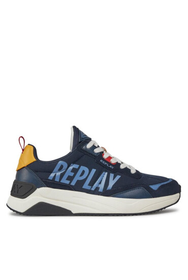 Replay Сникърси GMS6I .000.C0027T Navy Yellow 923 - Mera.bg