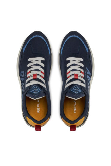 Replay Сникърси GMS6I .000.C0027T Navy Yellow 923 - Mera.bg