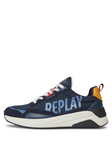 Replay Сникърси GMS6I .000.C0027T Navy Yellow 923 - Mera.bg