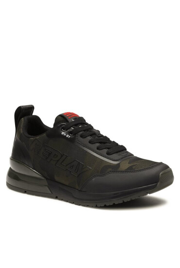 Replay Сникърси Shoot Camo 2 GMS1C.000.C0029T Black 0003 - Mera.bg