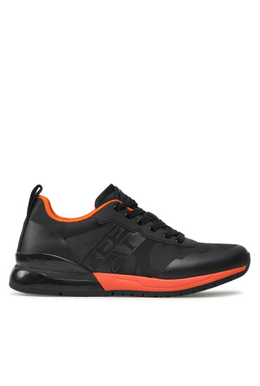 Replay Сникърси Shoot Peaky GMS1C.000.C0028T Black Orange 0007 - Mera.bg