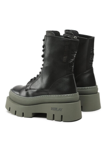 Replay Туристически oбувки Nathalie GWL82.000.C0003L Black Mil Grn 1659 - Mera.bg