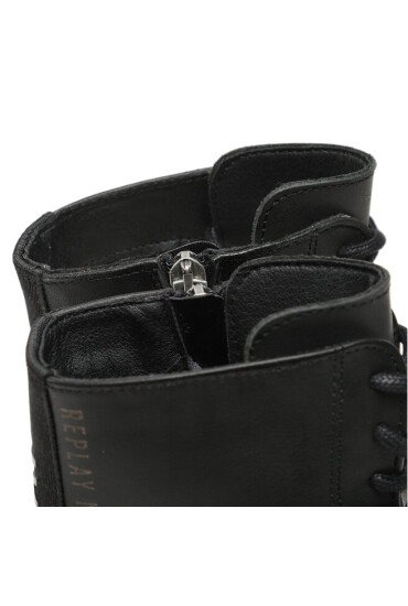 Replay Туристически oбувки Nathalie GWL82.000.C0003L Black Mil Grn 1659 - Mera.bg
