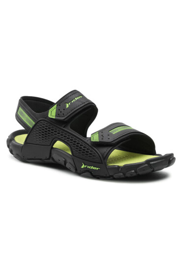 Rider Сандали Tender XII Ad 83065 Black/Black/Green 02235 - Mera.bg