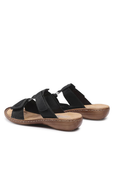 Rieker Чехли 608N9-00VE Black - Mera.bg