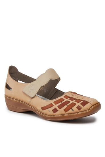 Rieker Обувки 41369-61 Beige - Mera.bg