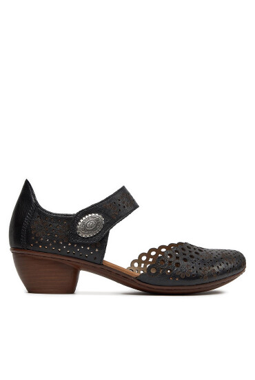Rieker Обувки 43753-00 Black - Mera.bg