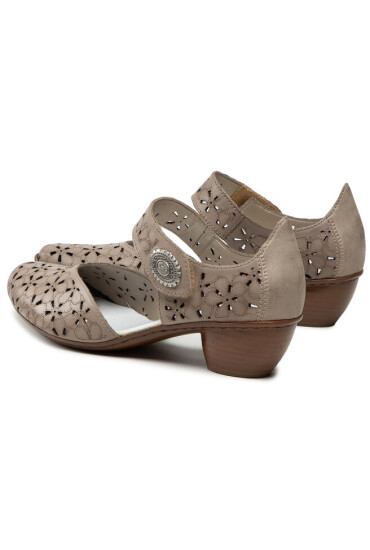 Rieker Обувки 43786-64 Beige - Mera.bg