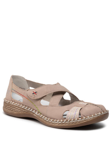 Rieker Обувки 46451-60 Beige - Mera.bg