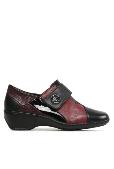 Rieker Обувки 47161-00 Schwarz / Chianti / Schwarz / Bordeaux / Schwarz 00 - Mera.bg