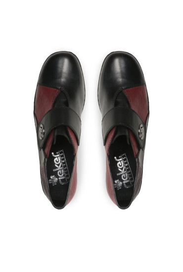 Rieker Обувки 47161-00 Schwarz / Chianti / Schwarz / Bordeaux / Schwarz 00 - Mera.bg