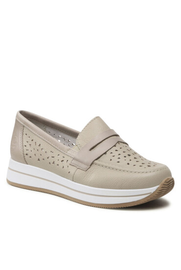 Rieker Обувки N4552-60 Beige - Mera.bg