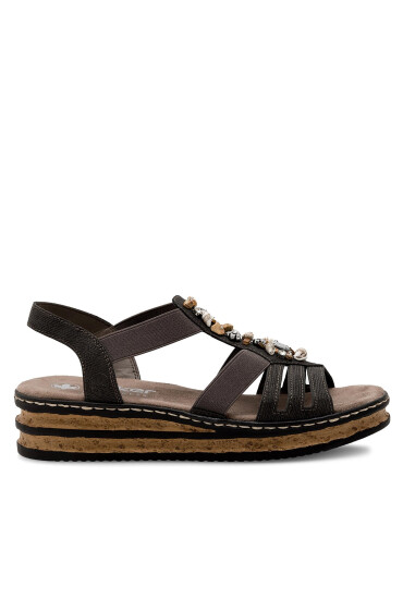 Rieker Сандали 62949-45 Сив - Mera.bg