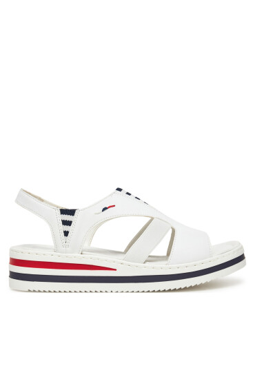 Rieker Сандали V02Y5-80 Бял - Mera.bg