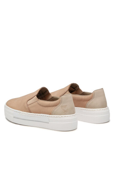 Rieker Сникърси N4951-60 Beige - Mera.bg
