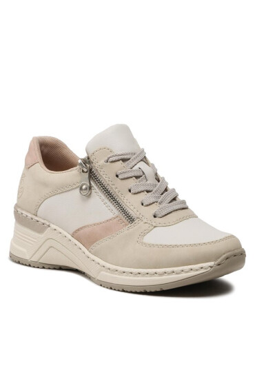 Rieker Сникърси N4307-60 Бежов - Mera.bg