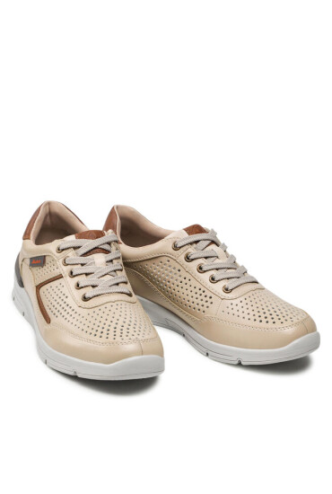 Rieker Сникърси 16425-60 Beige - Mera.bg
