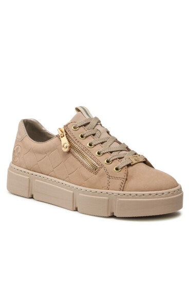 Rieker Сникърси N5934-63 Beige - Mera.bg
