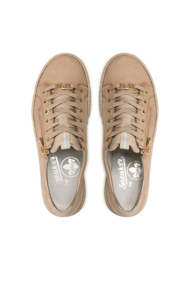 Rieker Сникърси N5934-63 Beige - Mera.bg